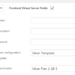 The Frontmin Product Fields Screen